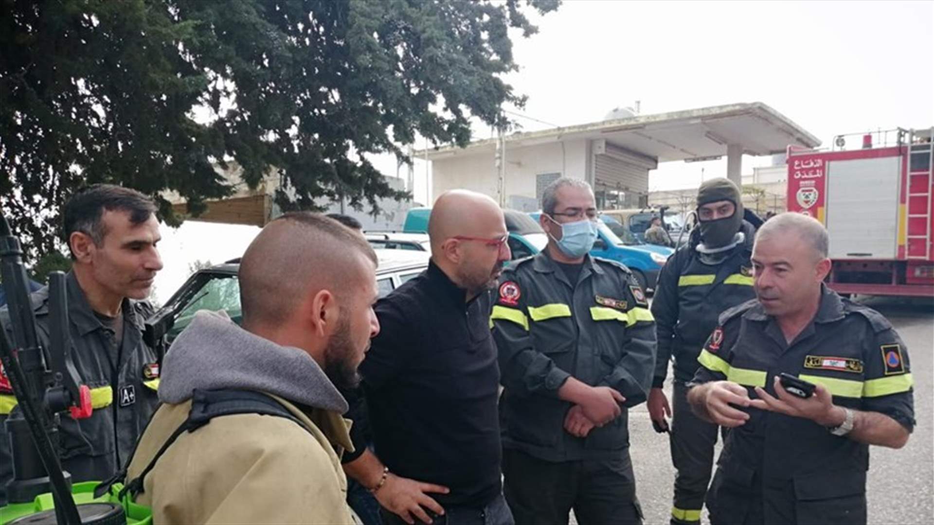 وزير البيئة في البقاع الغربي يعاين جهود إطفاء الحرائق ويطلع الرئيس ميقاتي على الوضع