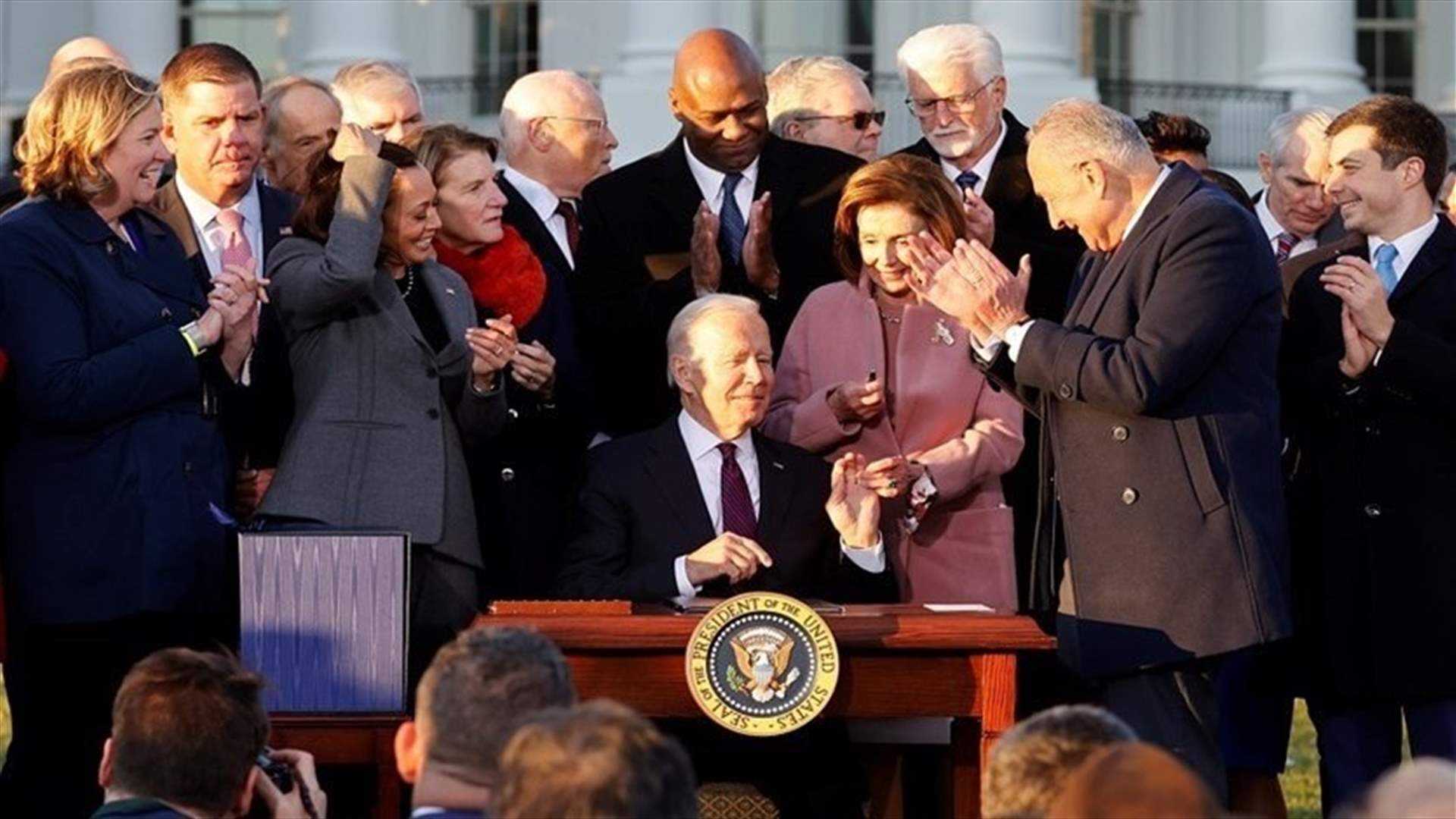 Biden signs $1 trillion infrastructure bill into law