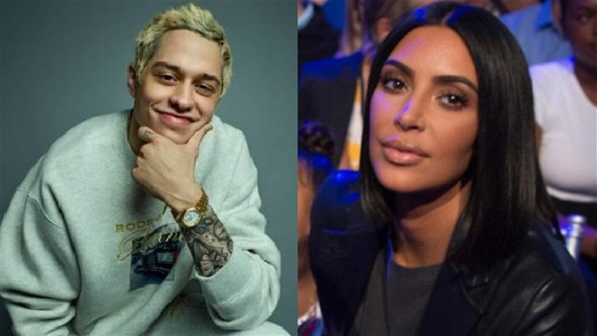 يصغرها بـ 14 عاماً... كيم كارداشيان تواعد الكوميدي بيت دايفيدسون!