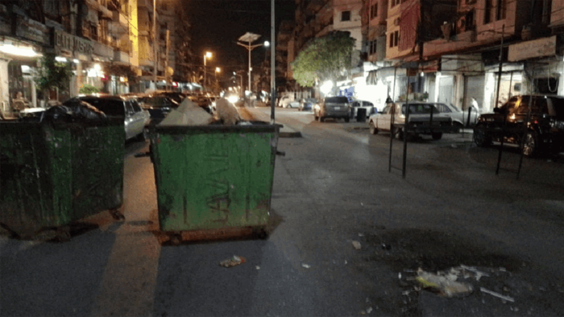 قطع أوتوستراد باب التبانة وشارع سوريا وطريق مرفأ طرابلس احتجاجا على توقيف مهاجرين غير شرعيين