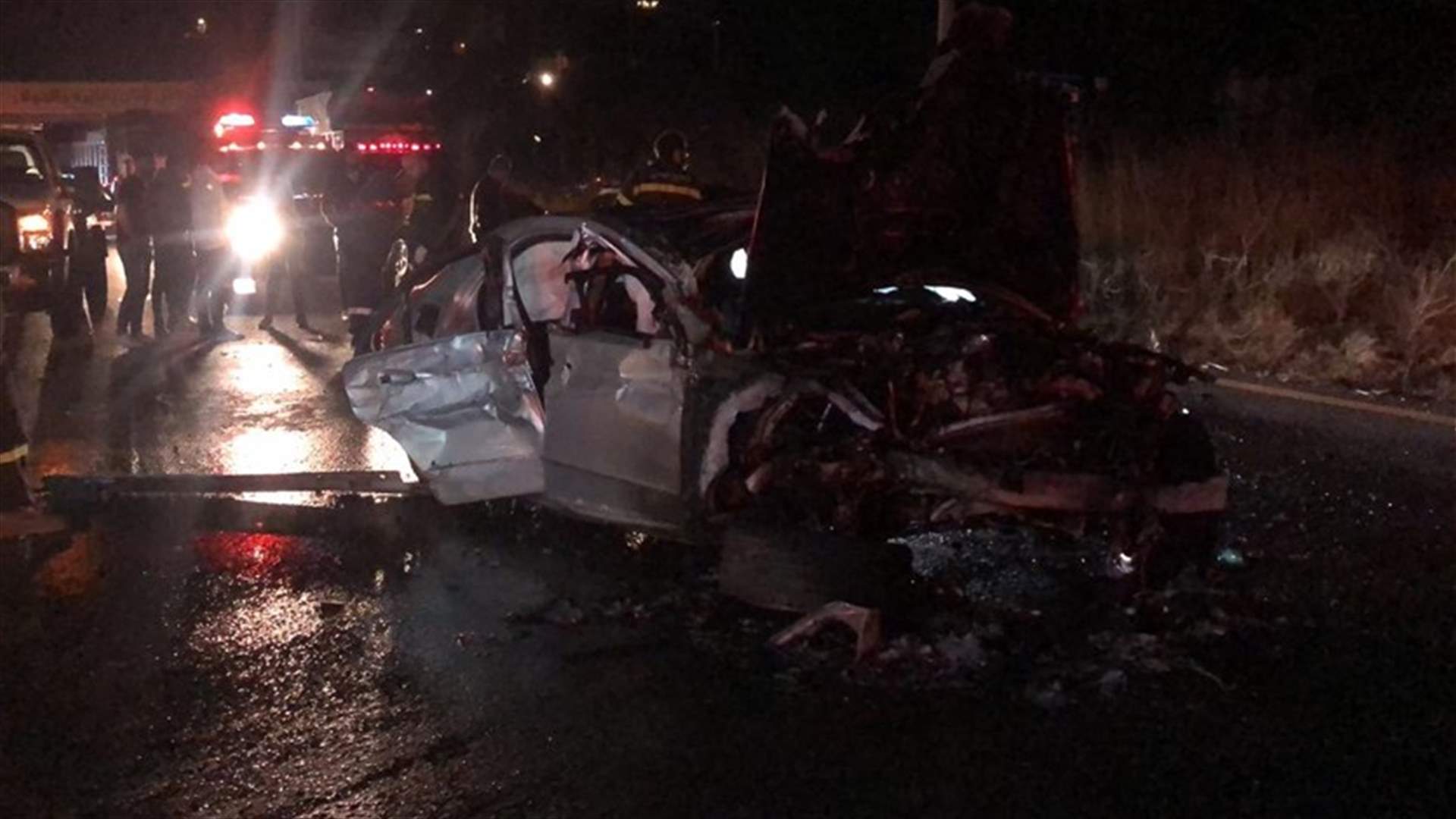 قتيل في حادث سير على المسلك الغربي لأوتوستراد غزير كسروان