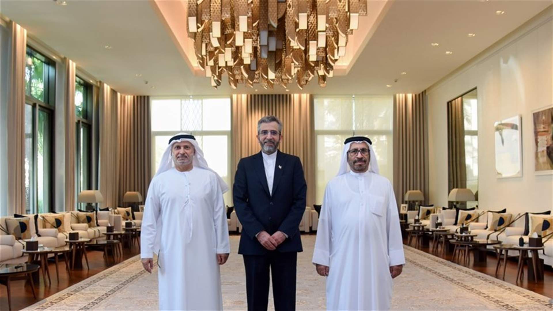 Iran&#39;s top nuclear negotiator holds talks in the UAE - state news agency