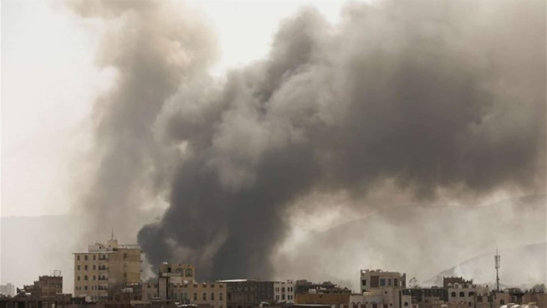 التلفزيون السعودي: التحالف يشن ضربات جوية على أهداف في صنعاء