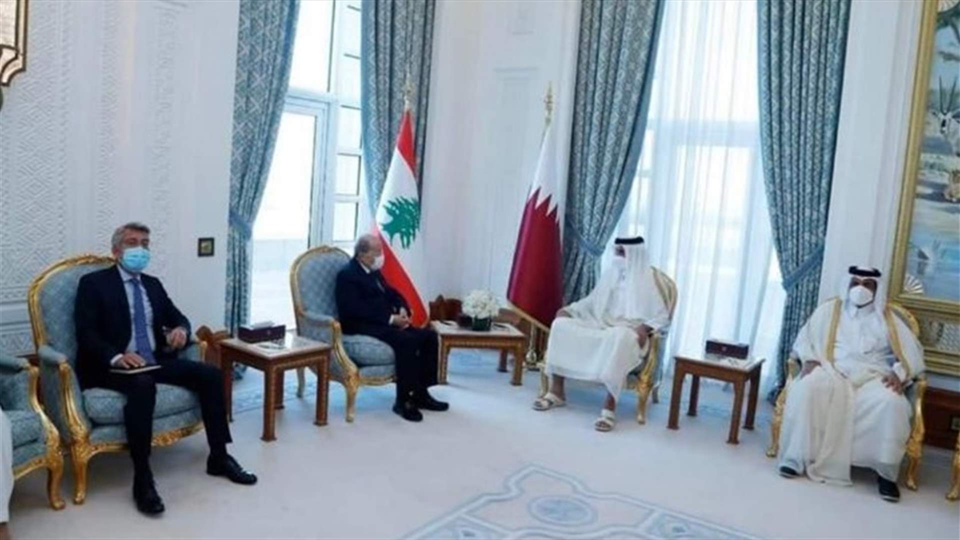 وزير الطاقة اللبناني يلتقي مع نظيره القطري في الدوحة غدًا