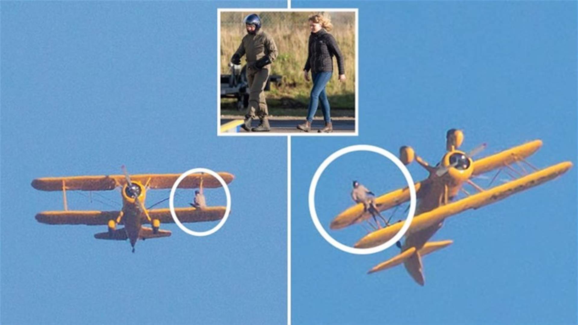 في &quot;مهمة&quot; جديدة ... توم كروز يخوض مغامرات جريئة على جناح طائرة (صور)