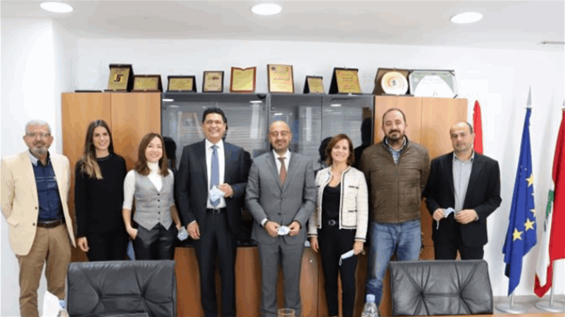 وزير البيئة إطلع من صندوق التنمية الإقتصادية والإجتماعية على سير العمل في مشاريع برنامج التنمية المحلية على حوض الليطاني