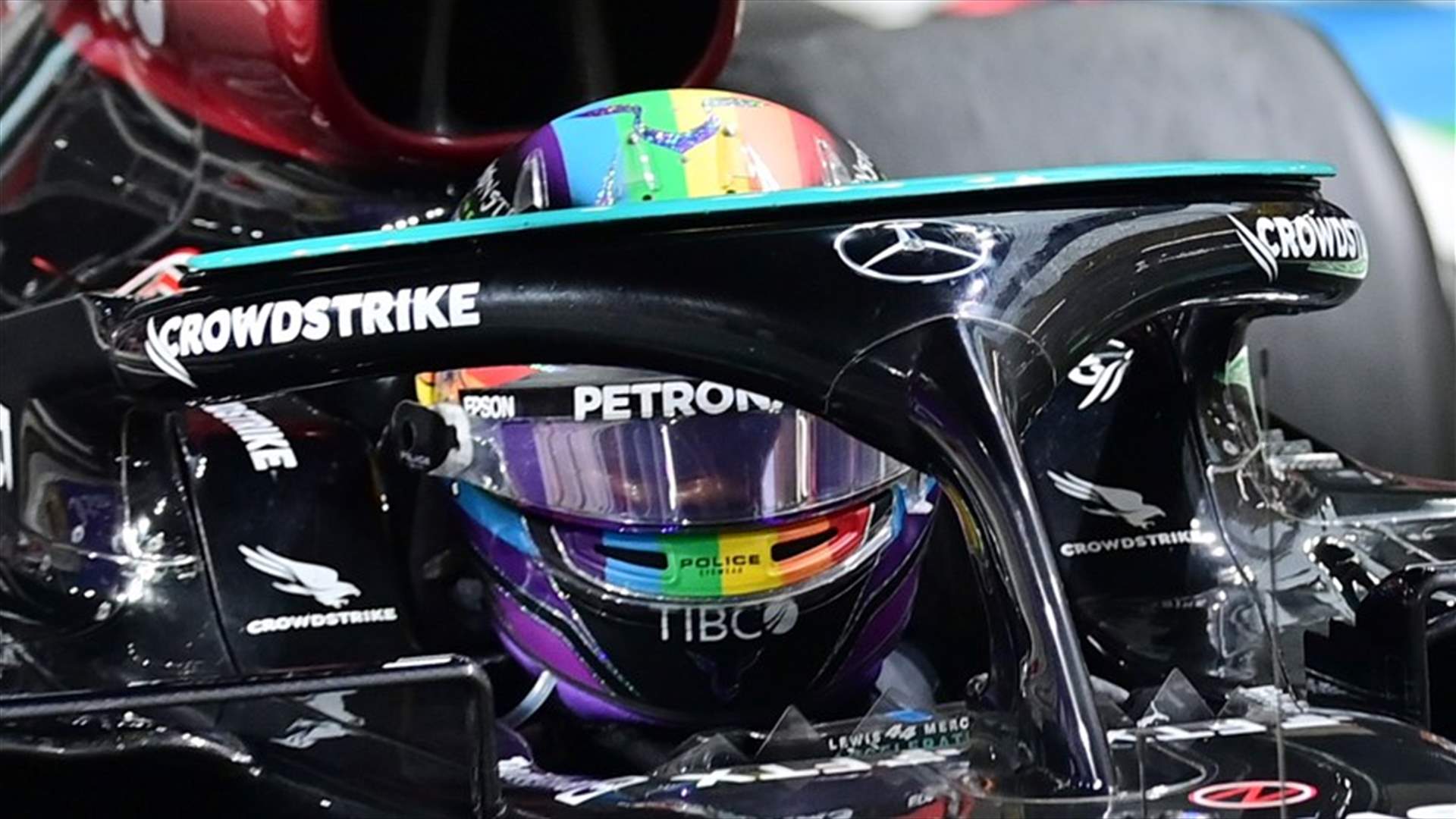 Hamilton wins crazy, twice-halted Saudi GP