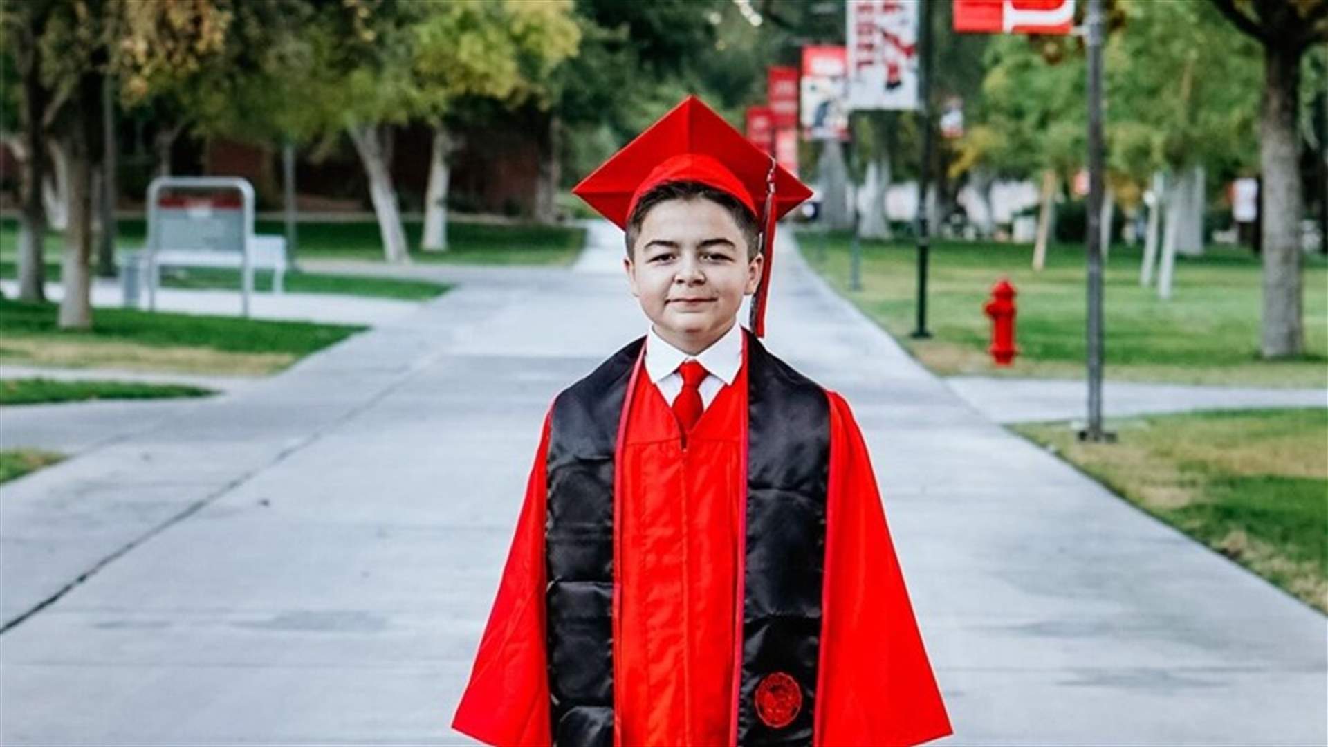 ابن الـ15 عامًا يصبح أصغر خريج في جامعة نيفادا!