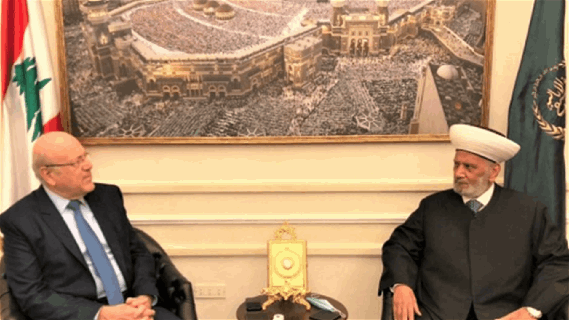 PM Mikati meets Derian, says parliamentary elections to be held on time