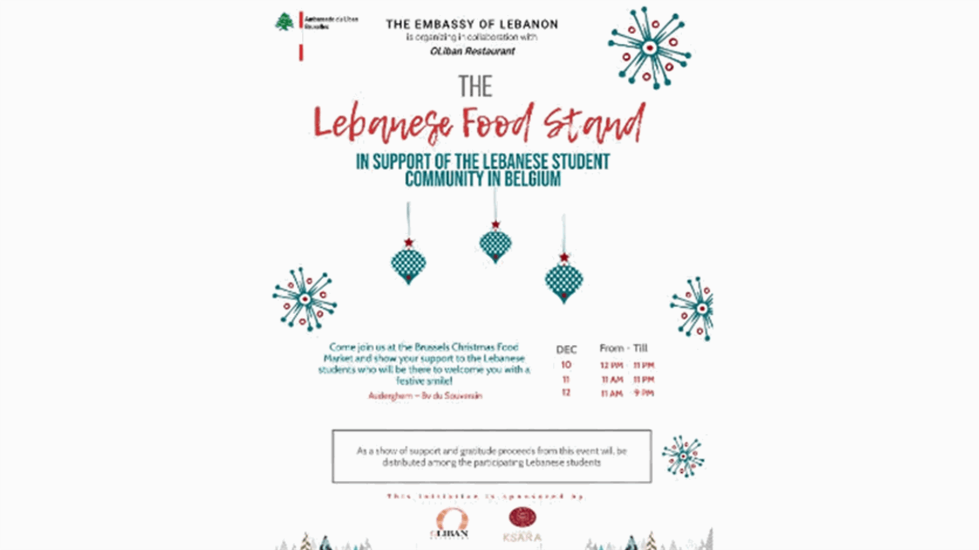 Lebanese Embassy in Brussels launches an initiative to support students