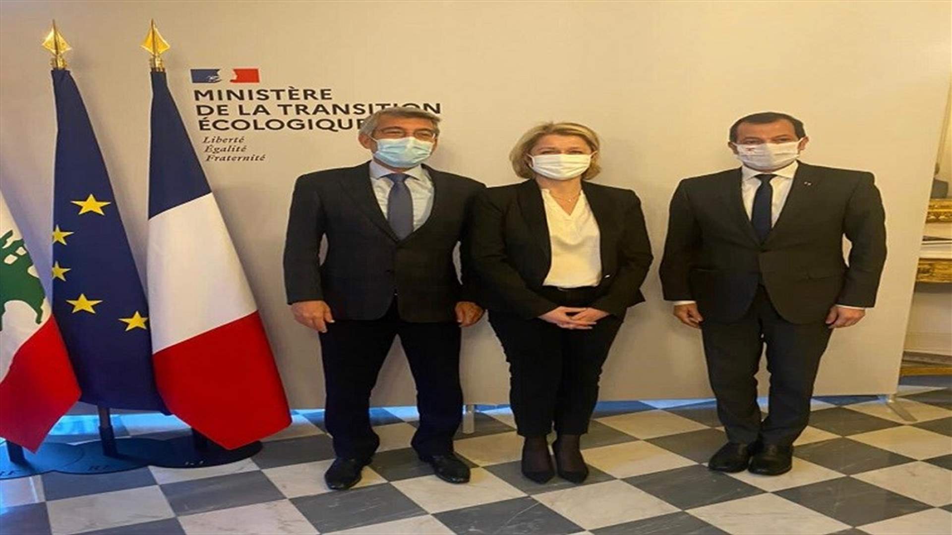 وزير الطاقة التقى نظيرته الفرنسية وقام بسلسلة لقاءات...
