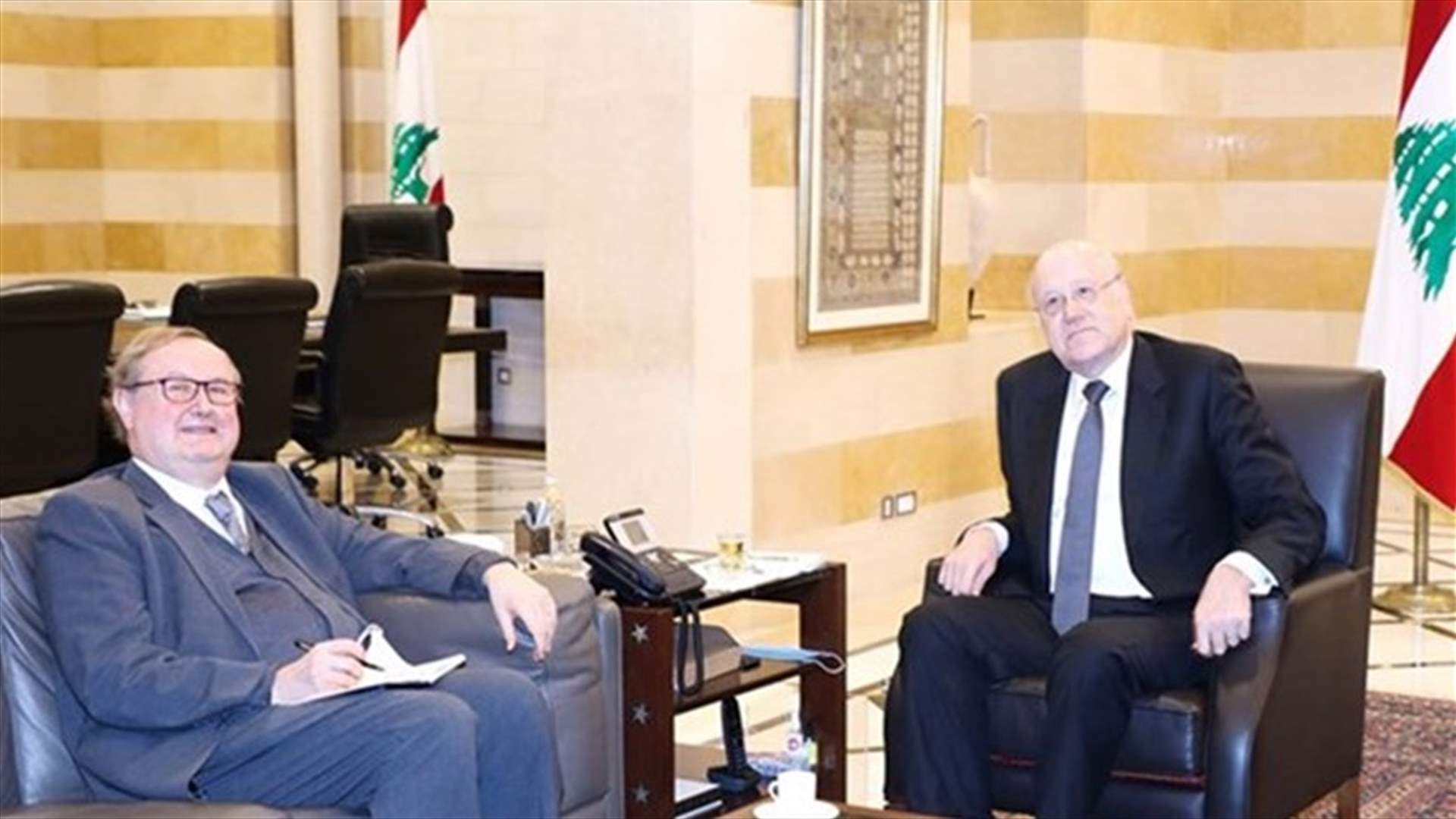 دوكان باشر محادثاته في بيروت... وهذا ما أبلغه لميقاتي (الأنباء الكويتية)