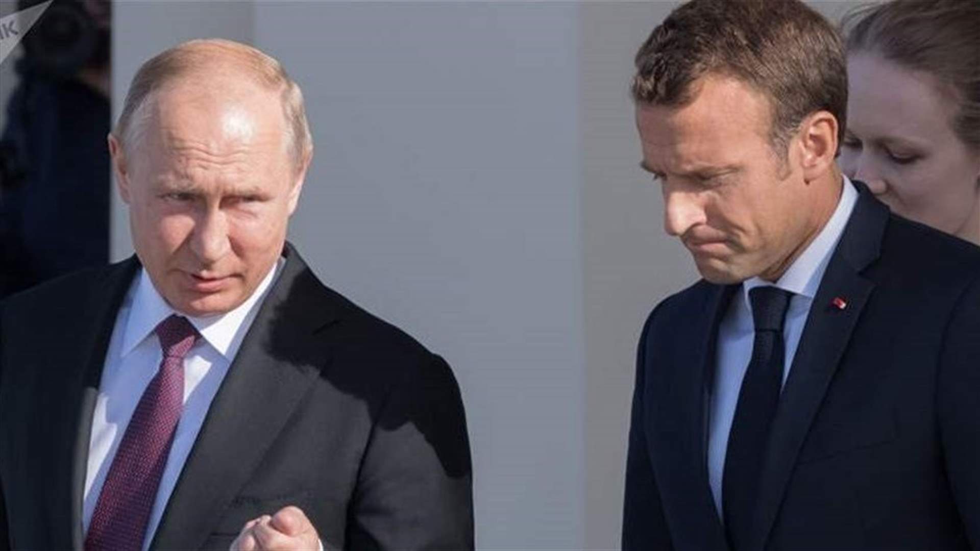 Putin tells Macron he wants talks to curb NATO expansion