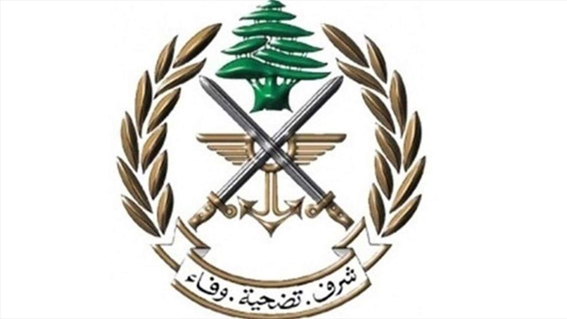 الجيش: توقيف مطلوبين في منطقة حي السلم (صورة)