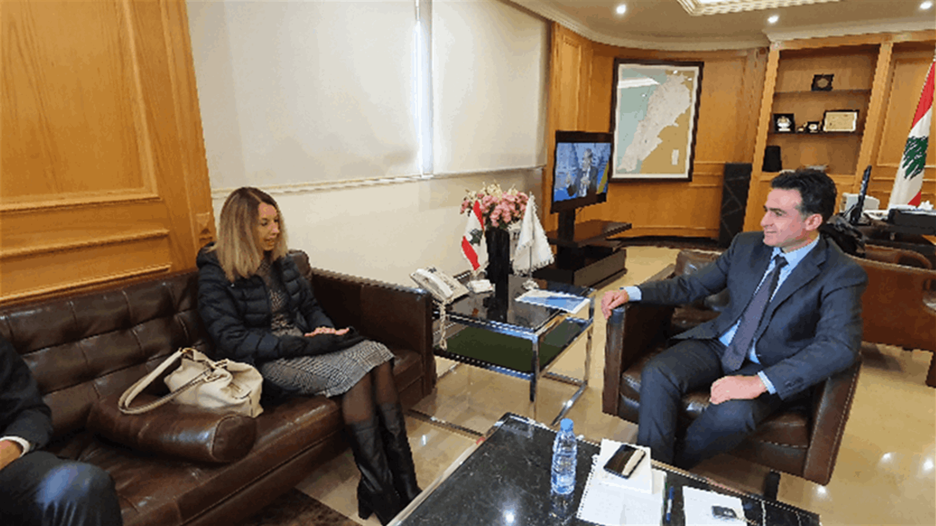 حميه للسفيرة الإيطالية: المخطط التوجيهي للمرفأ تحكمه 3 مسلمات