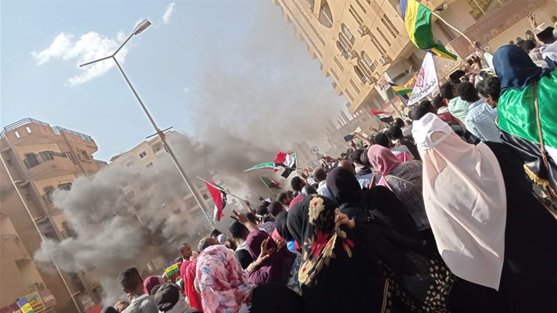 إطلاق الغاز المسيل للدموع على أنصار للمعارضة في العاصمة السودانية
