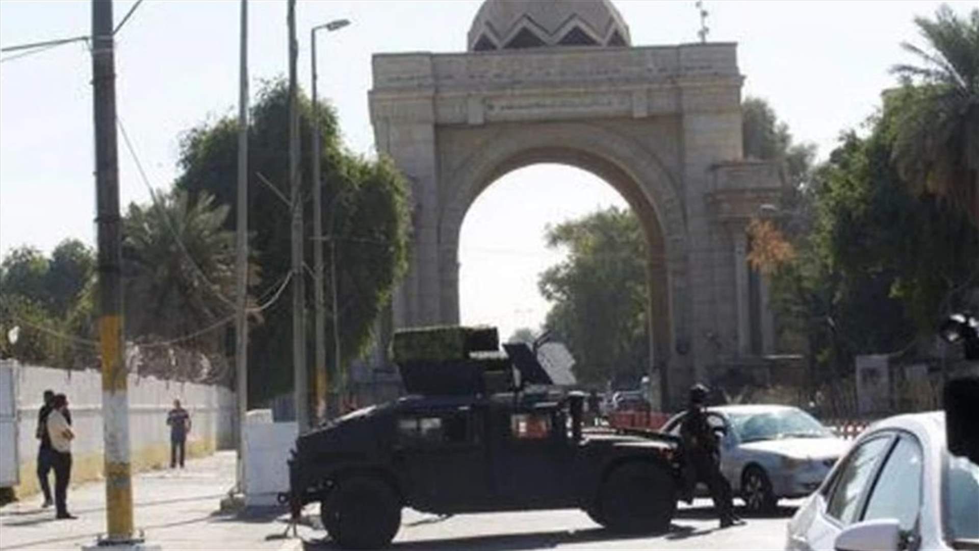 وكالة الأنباء العراقية: استهداف المنطقة الخضراء في بغداد بصاروخين