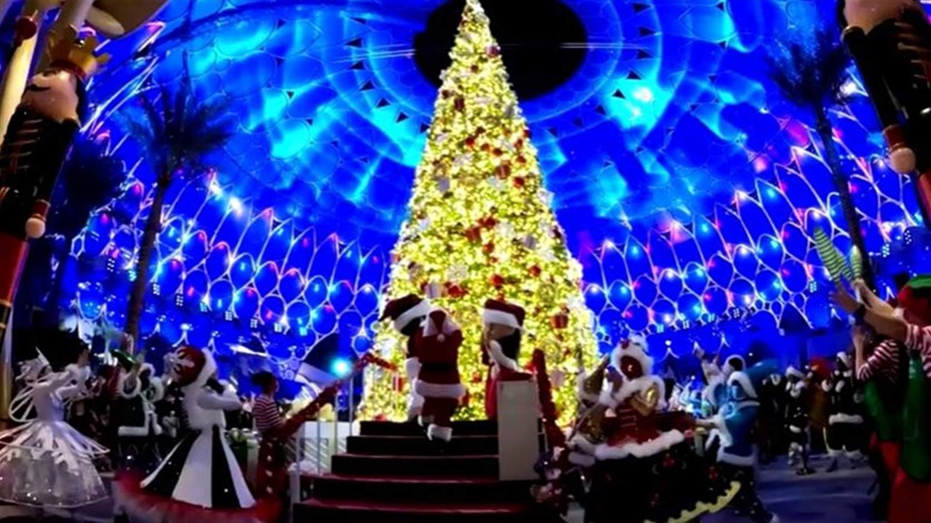 Santa and his elves launch Christmas celebrations at Dubai Expo