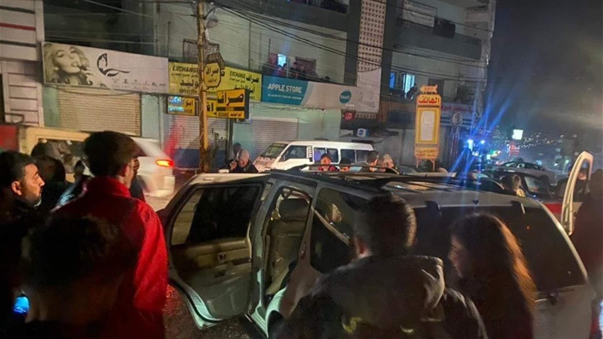 Three injured in traffic accident on al-Masnaa road in Majdel Anjar-[PHOTOS]