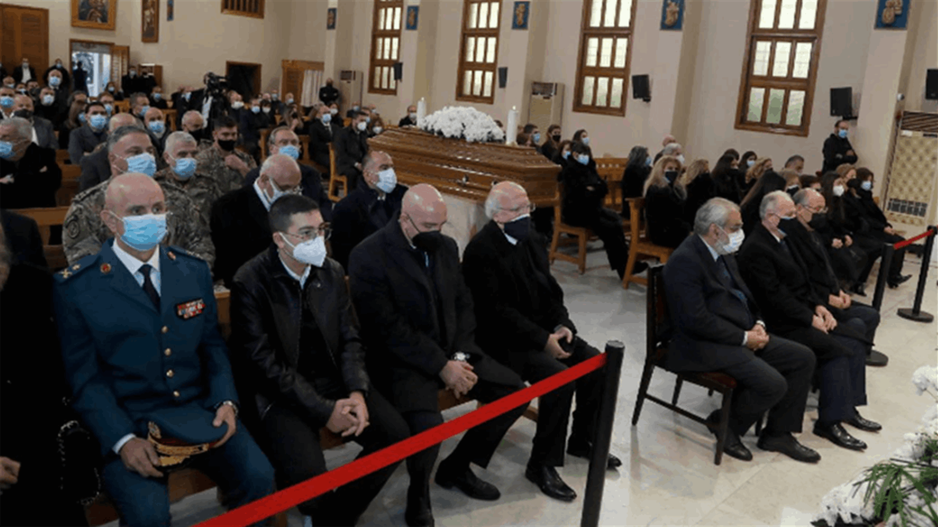 ضبيه ودعت ابنها جوزيف ملحم شلالا والصلاة ترأسها روحانا ممثلا الراعي