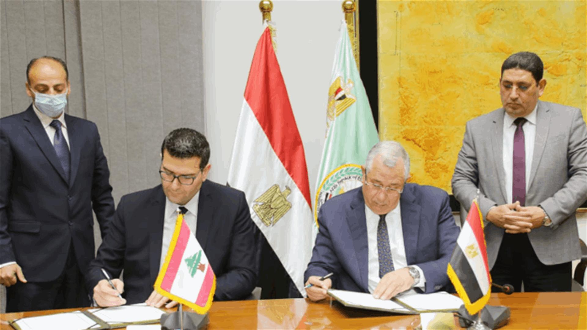 اليكم نتائج اجتماعات اللجنة الفنية الزراعية المصرية-اللبنانية...