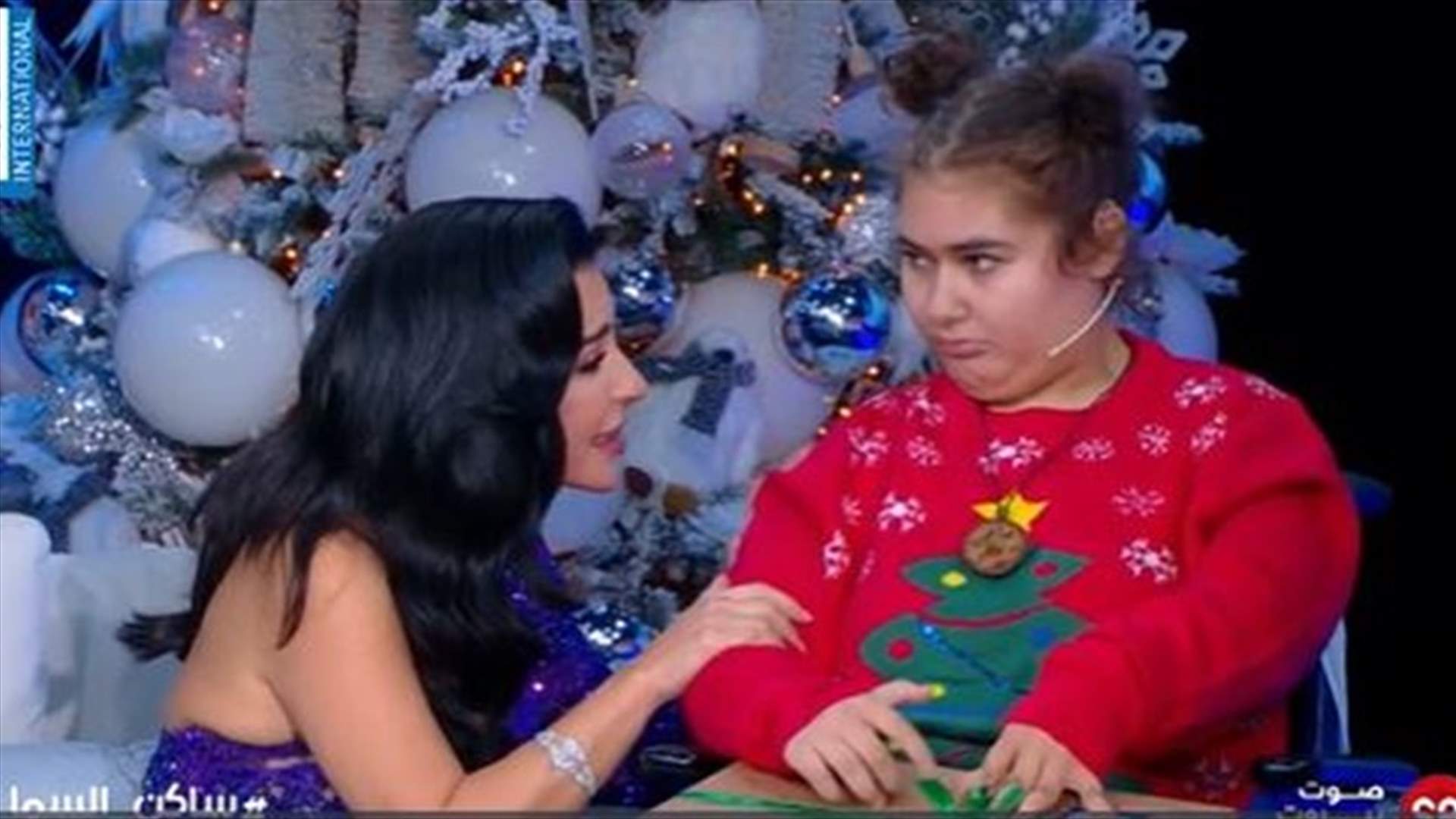 في &quot;ساكن السما&quot;...ماغي بو غصن تزرع فرحة العيد في قلوب المشاهدين وهذه أمنيتها...
