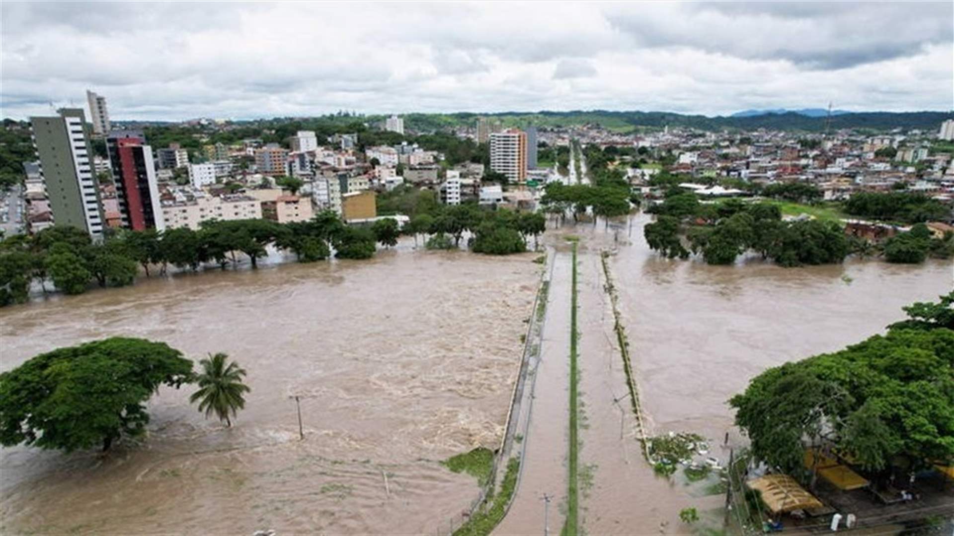Death toll from Brazil dam bursts rises to 20 with streets turned to rivers