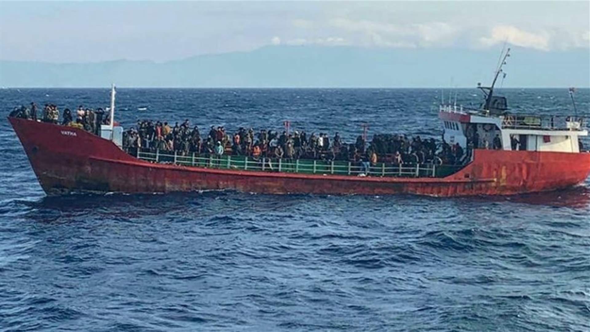 محصلة جديدة لقتلى غرق قارب مهاجرين قبالة اليونان