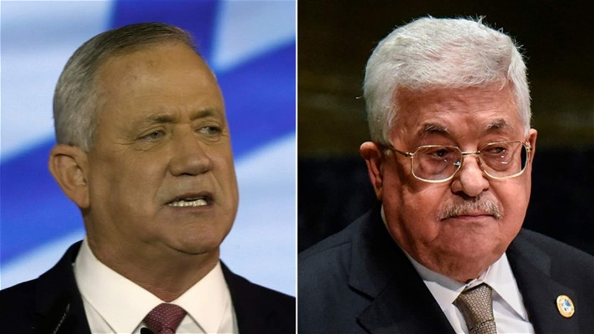 الرئيس الفلسطيني يلتقي وزير الدفاع الإسرائيلي