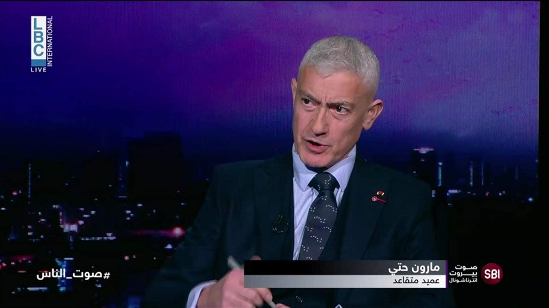 مارون حتي لـ&quot;صوت الناس&quot;: الاستراتيجية الدفاعية قابلة للتحقيق ان سلّمت لمتخصّصين
