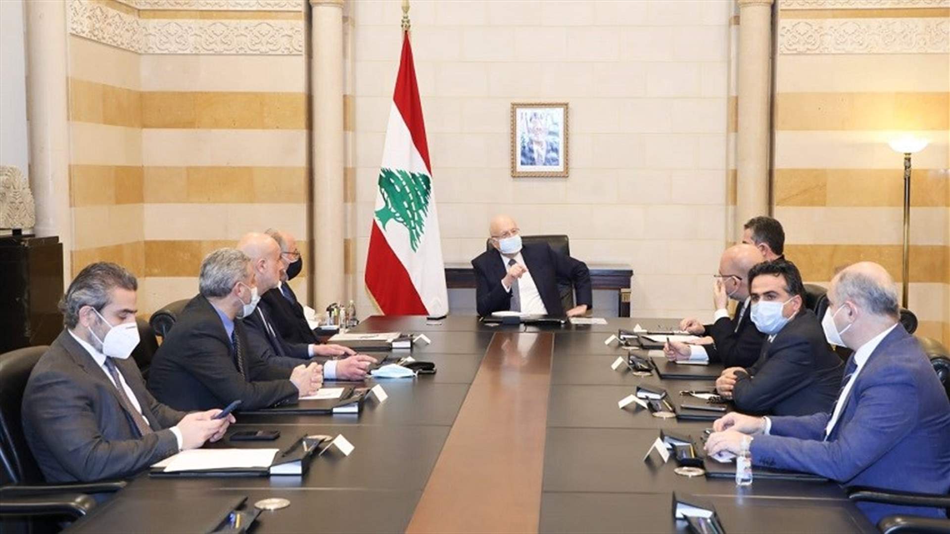 ميقاتي ترأس لجنتي متابعة إجراءات كورونا وملف النفايات... والأبيض دعا إلى أخذ اللقاح