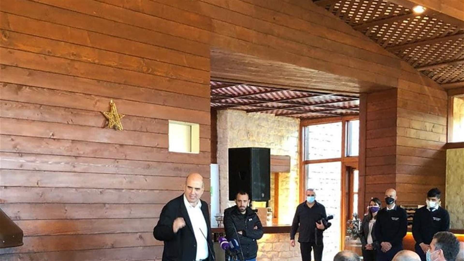 إطلاق برنامج سياحة النبيذ اللبناني في كفيفان.. لحود: 58 منتج نبيذ مسجل لدى وزارة الزراعة