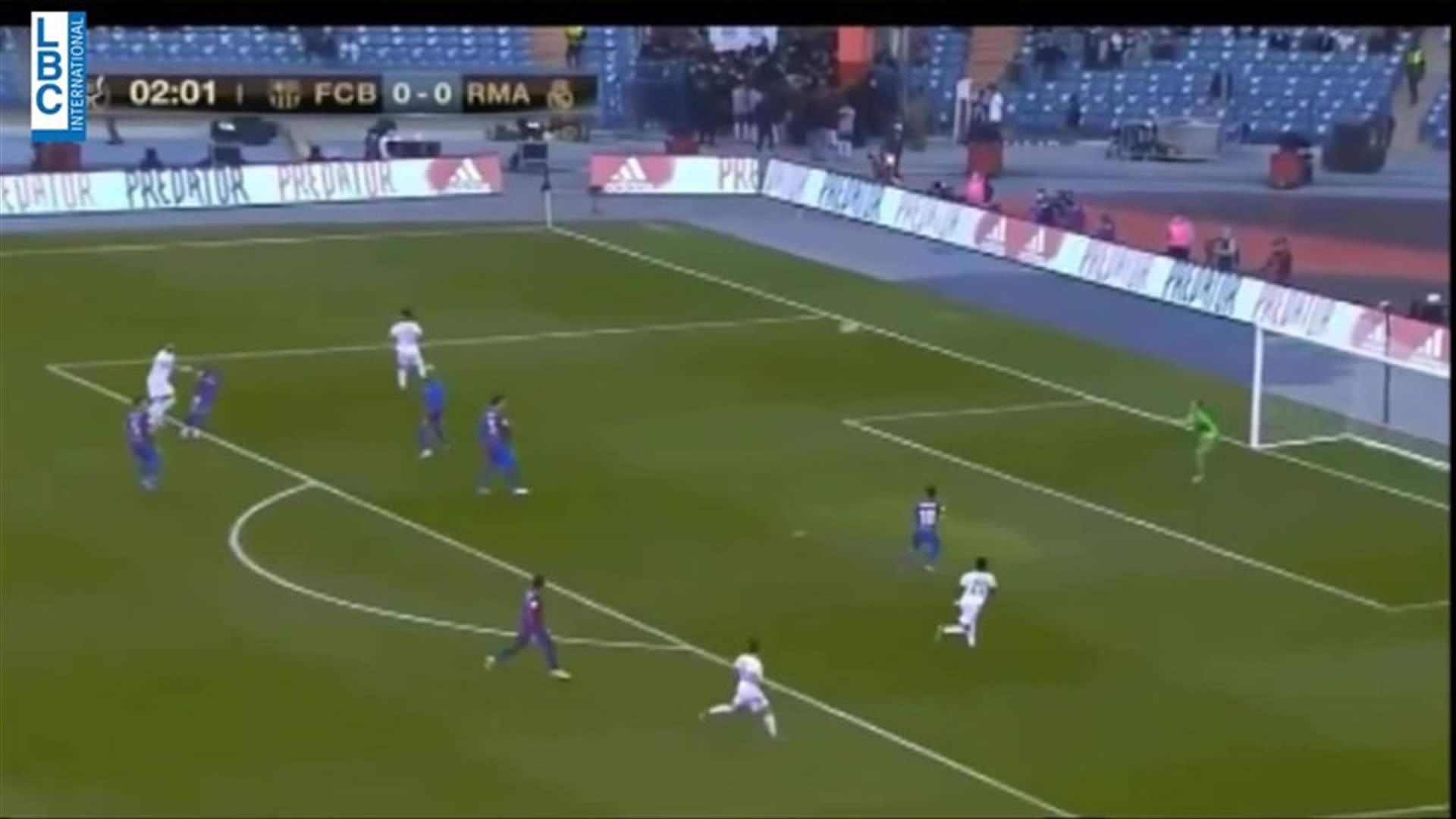 ريال مدريد يحسم الكلاسيكو أمام  برشلونة ويتأهل إلى نهائي السوبر الإسباني