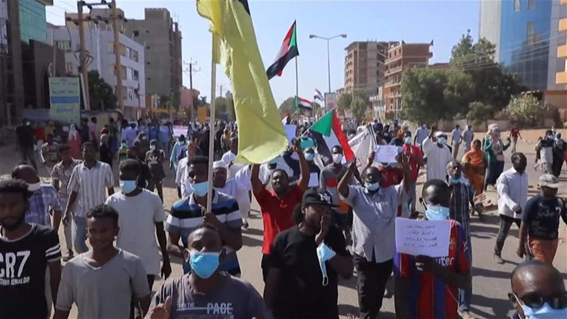 مقتل متظاهر في الاحتجاجات على الحكم العسكري في السودان