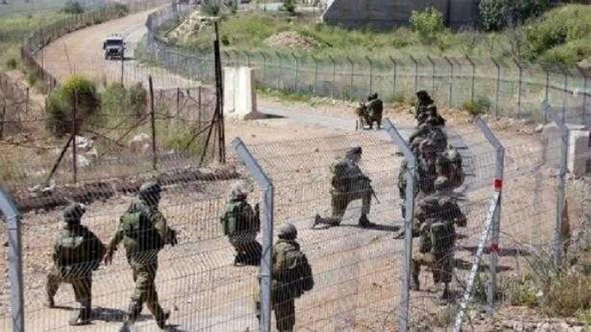 قوة مشاة إسرائيلية نفذت عملية مسح وتفتيش قبالة منتزهات الوزاني