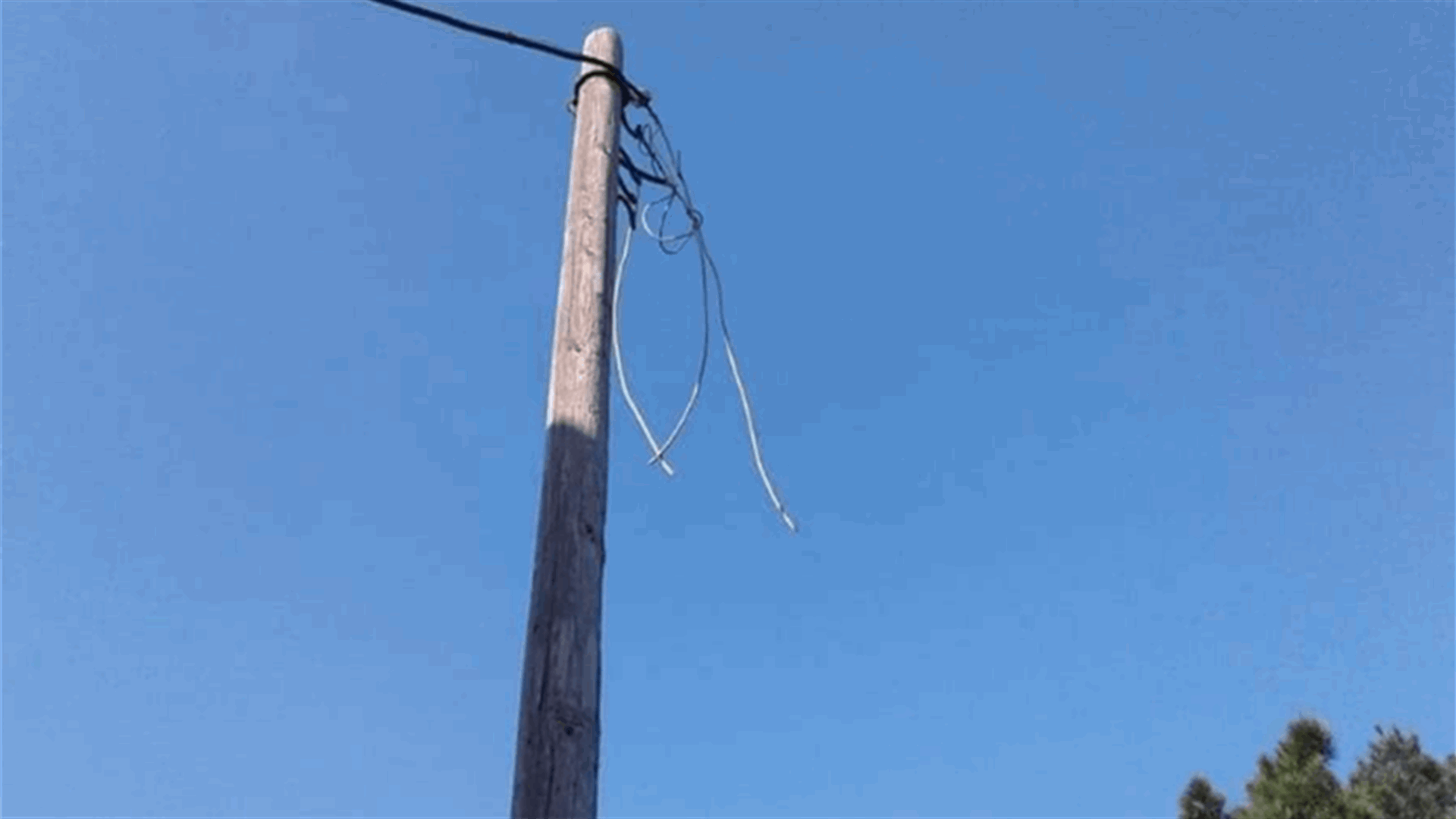 سرقة شبكة الكهرباء في حي الحردوش بالدبية