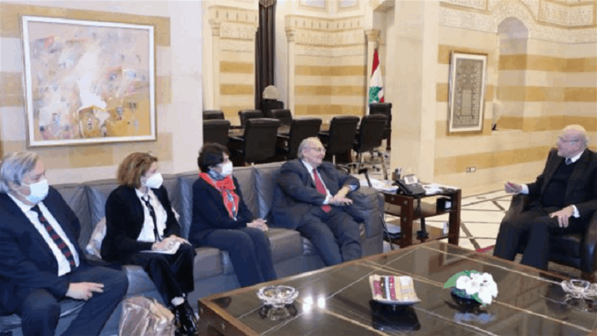 ميقاتي استقبل وفدا فرنسيا وترأس اجتماعا اقتصاديا وعرض مع أولوسوي تحضيراته لزيارة تركيا