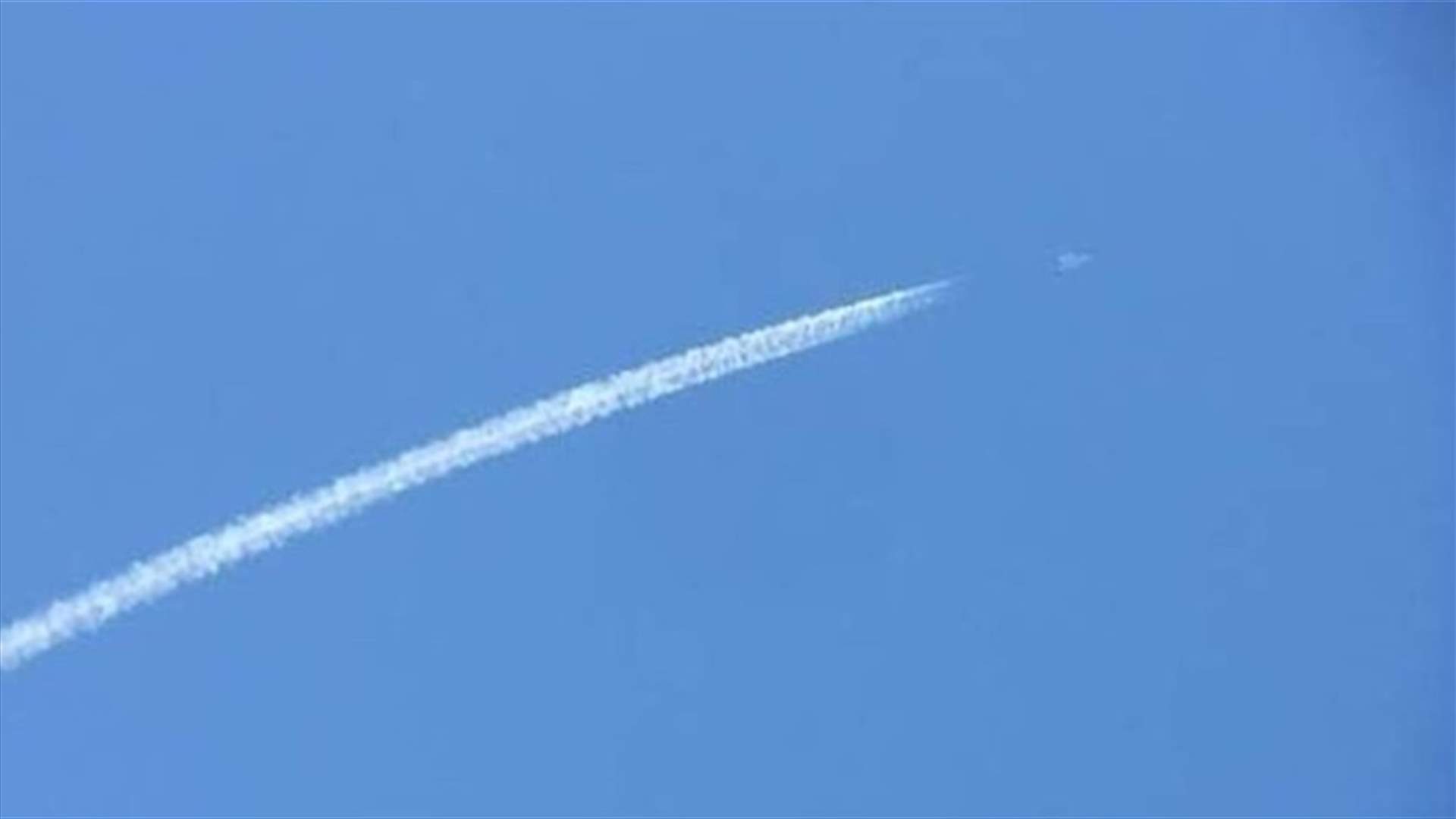 طائرة إسرائيلية خرقت الأجواء اللبنانية من فوق يارون
