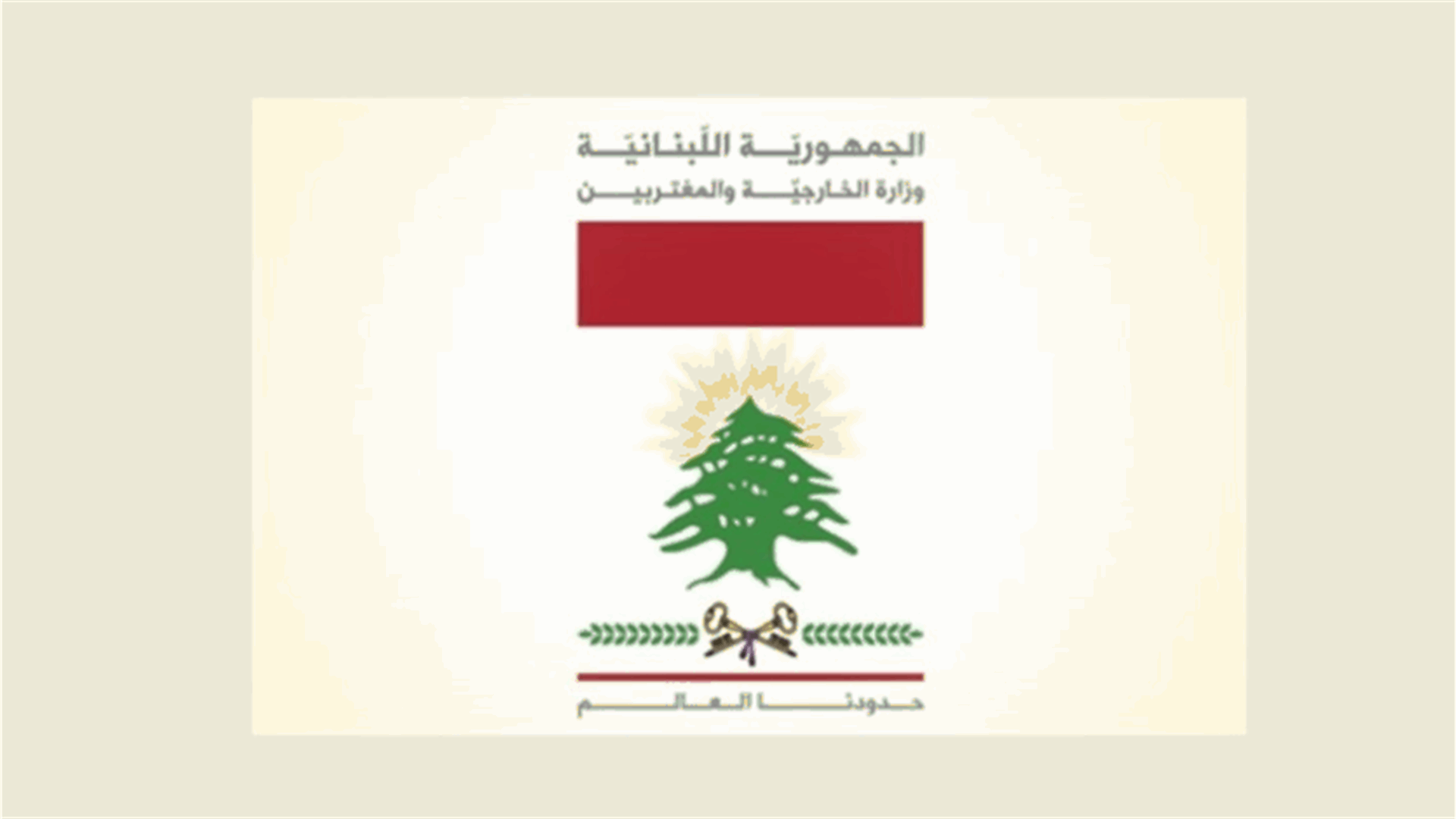 توضيح للخارجية بشأن المنحة الطالبية المقدمة من الريجي