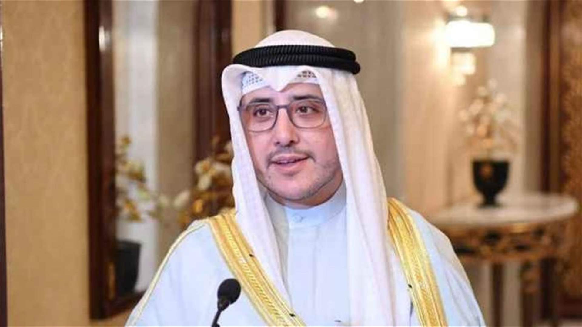 وزير خارجية الكويت من عين التينة: لن نتدخّل في الشؤون اللبنانية