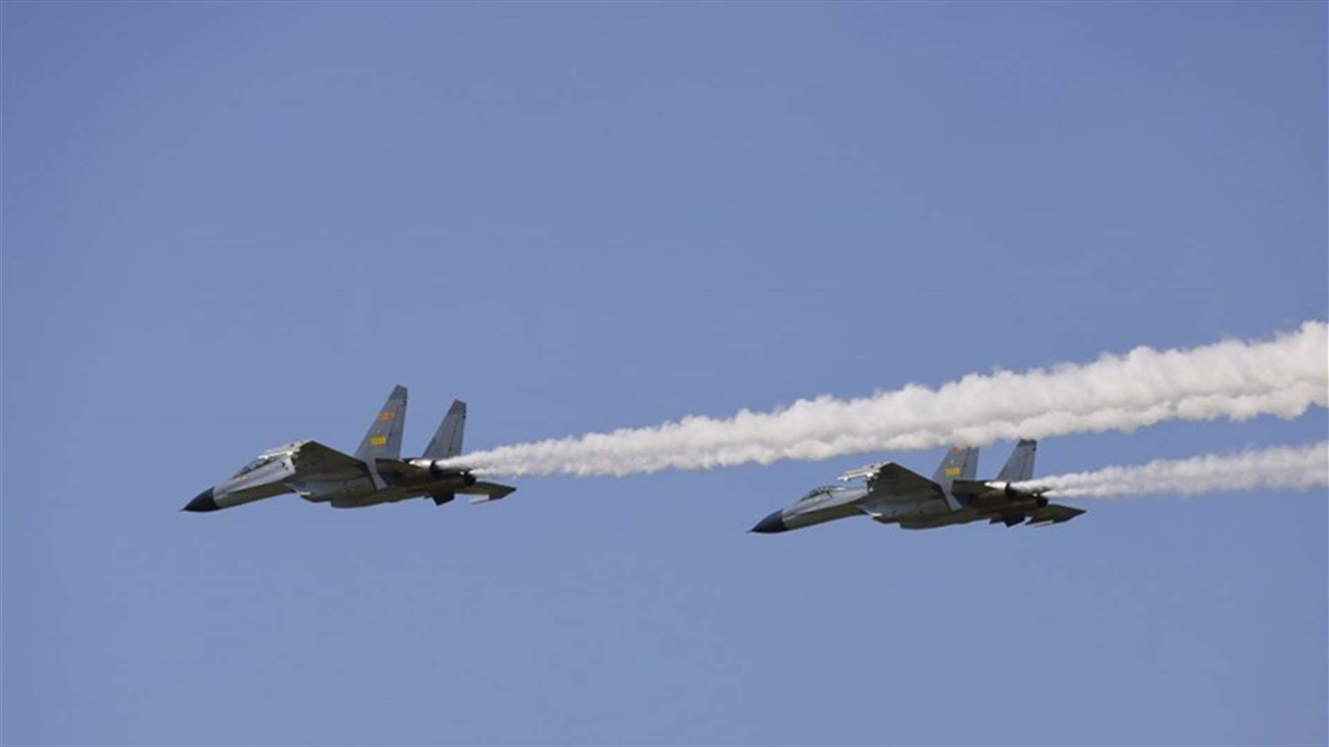 Taiwan reports new large-scale Chinese air force incursion