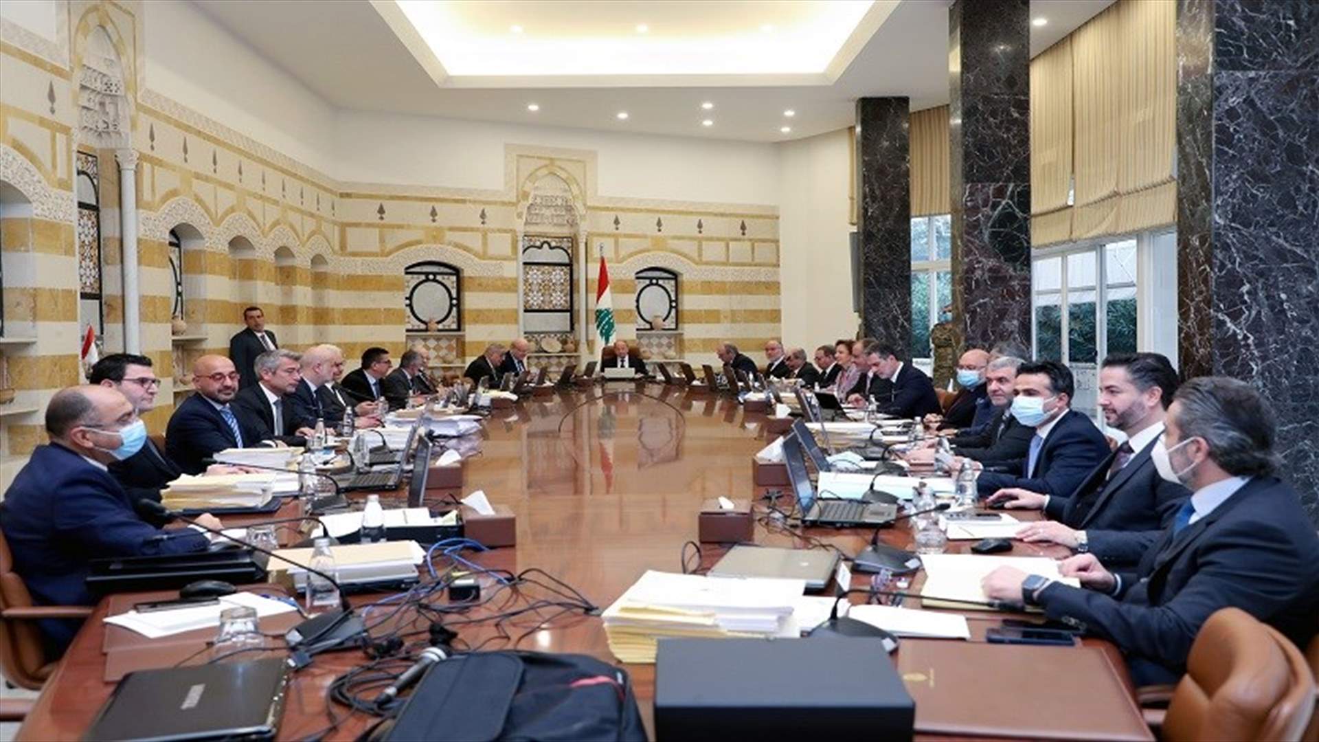 مجلس الوزراء ملتئم في بعبدا...
