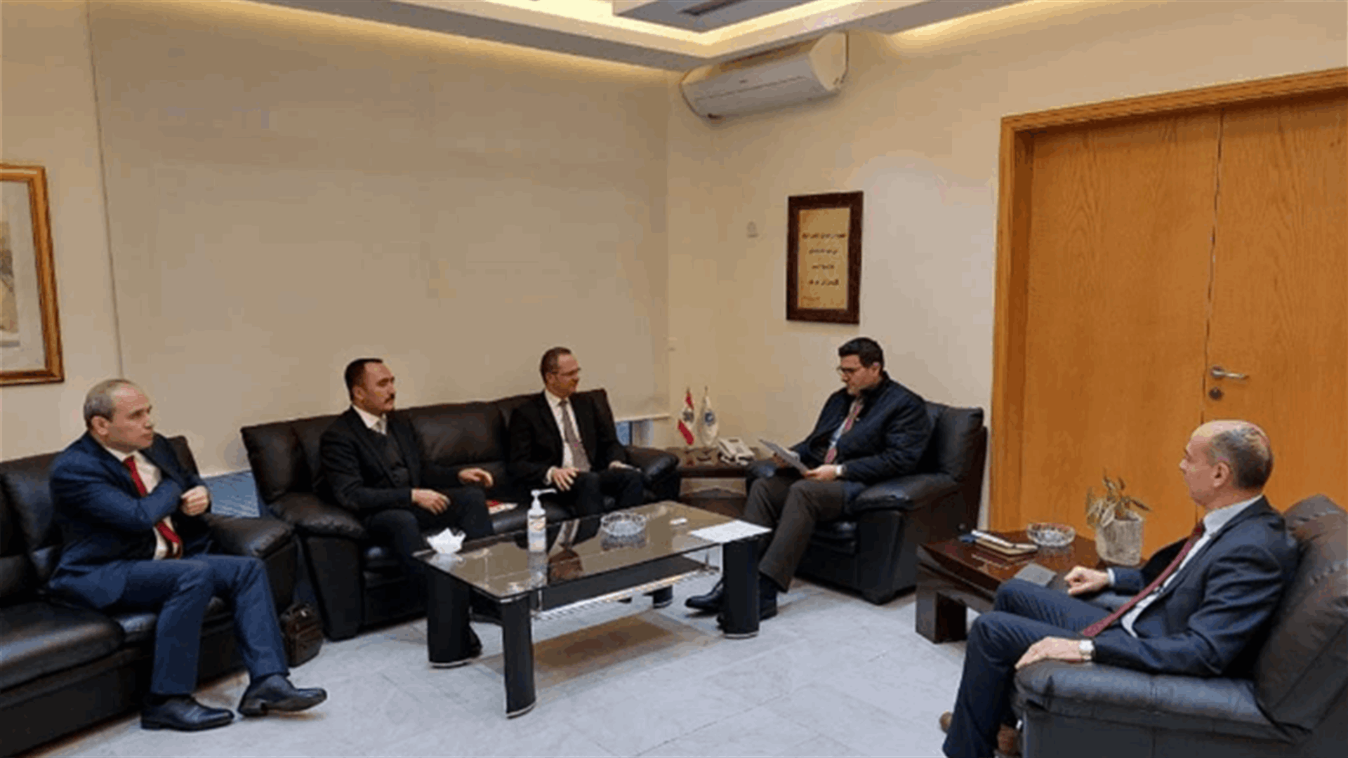 وزير الزراعة التقى السفير التركي ورحب بدور تركيا الإيجابي للتغلب على الأزمة الاقتصادية