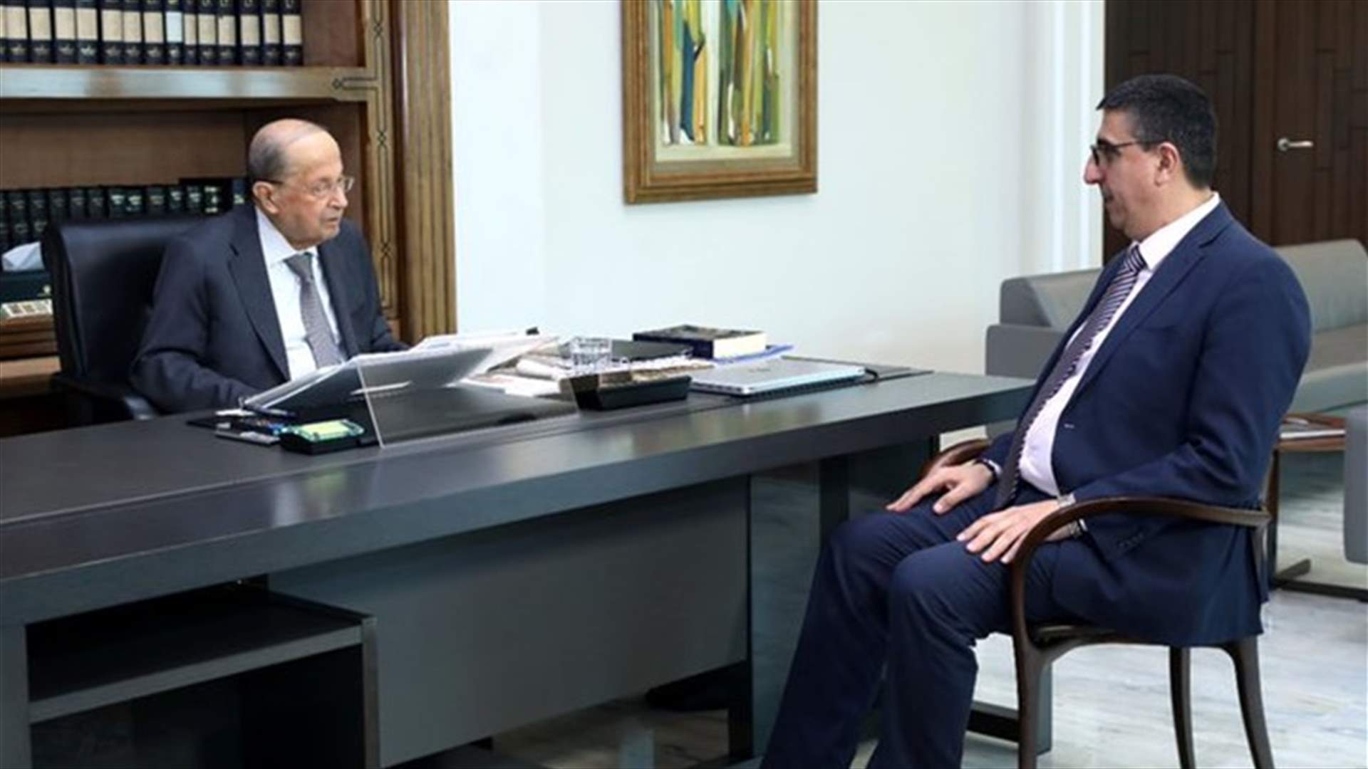 الحجار من بعبدا: مهلة التسجيل على منصة دعم وبرنامج أمان تنتهي في 31 الحالي وموعد الدفع بالدولار في آذار