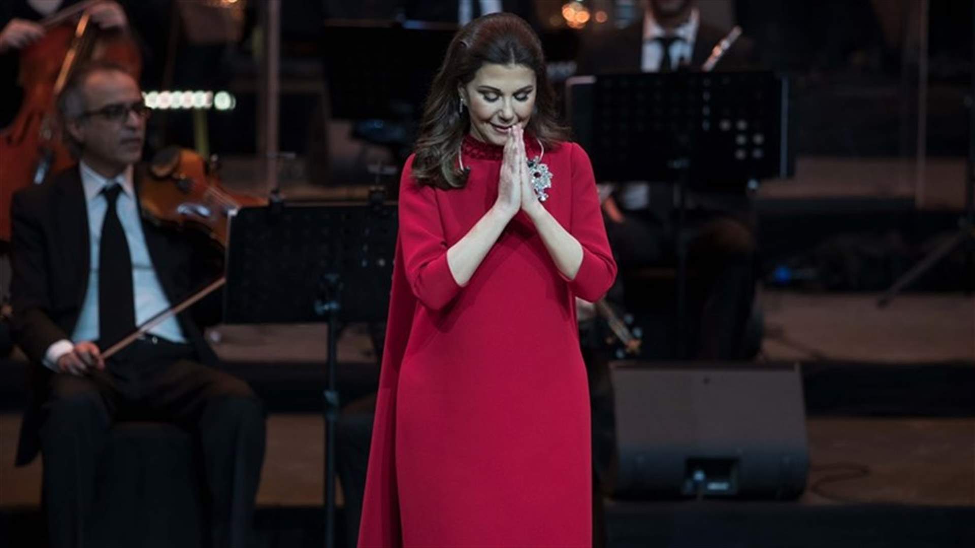 ماجدة  الرومي في مدينة العلا بالسعوديّة: نمسّي عليكم بالحب
