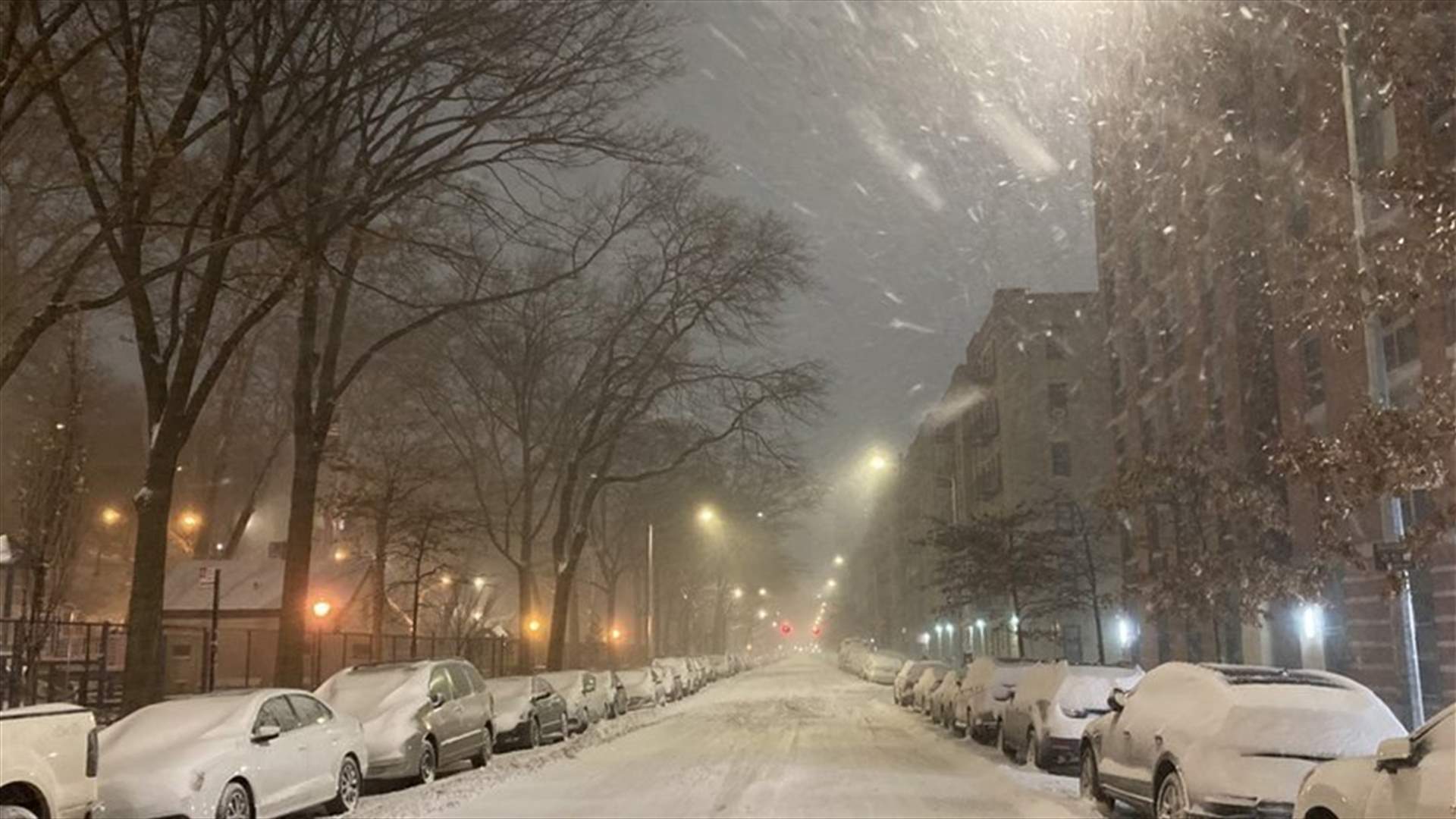 'One for the record books': US East Coast blanketed in snow