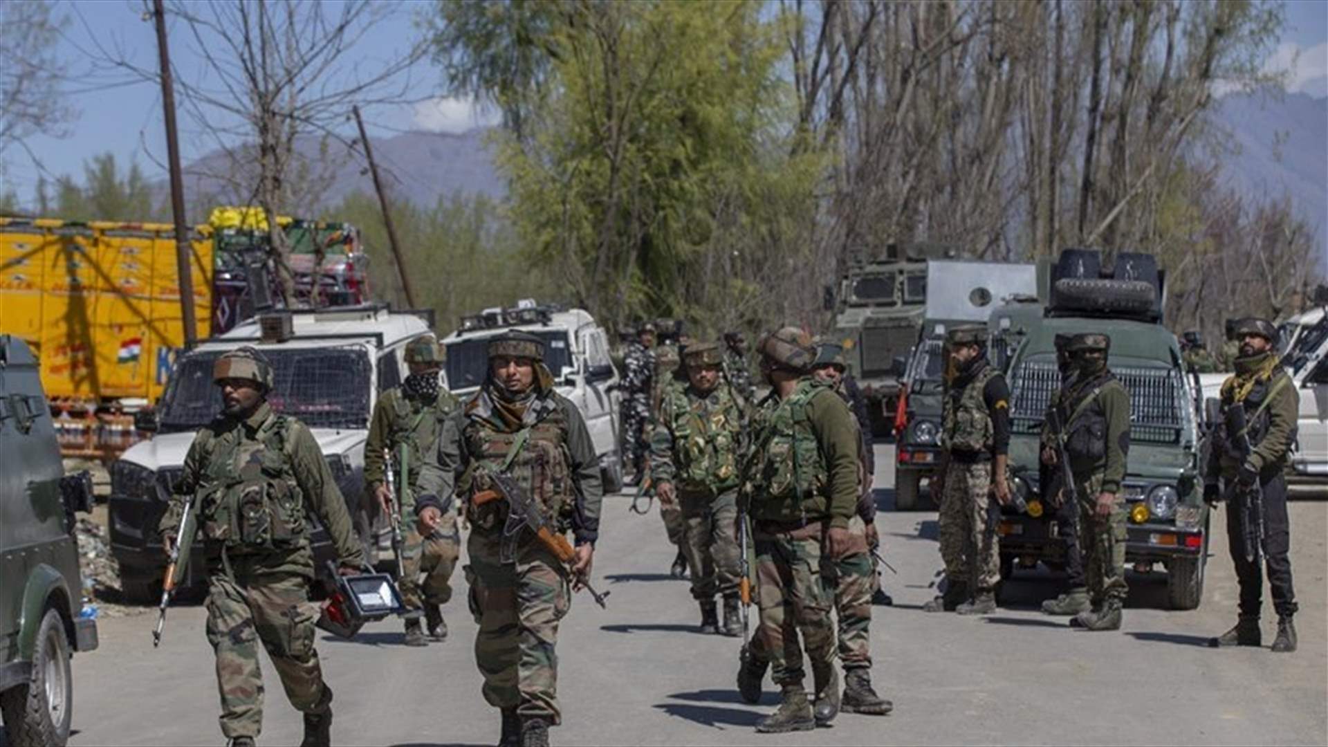 Indian troops kill five militants in Kashmir, police say
