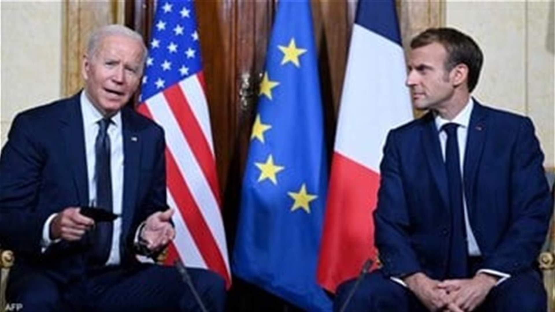 Biden and Macron review coordinated response against Russia over Ukraine