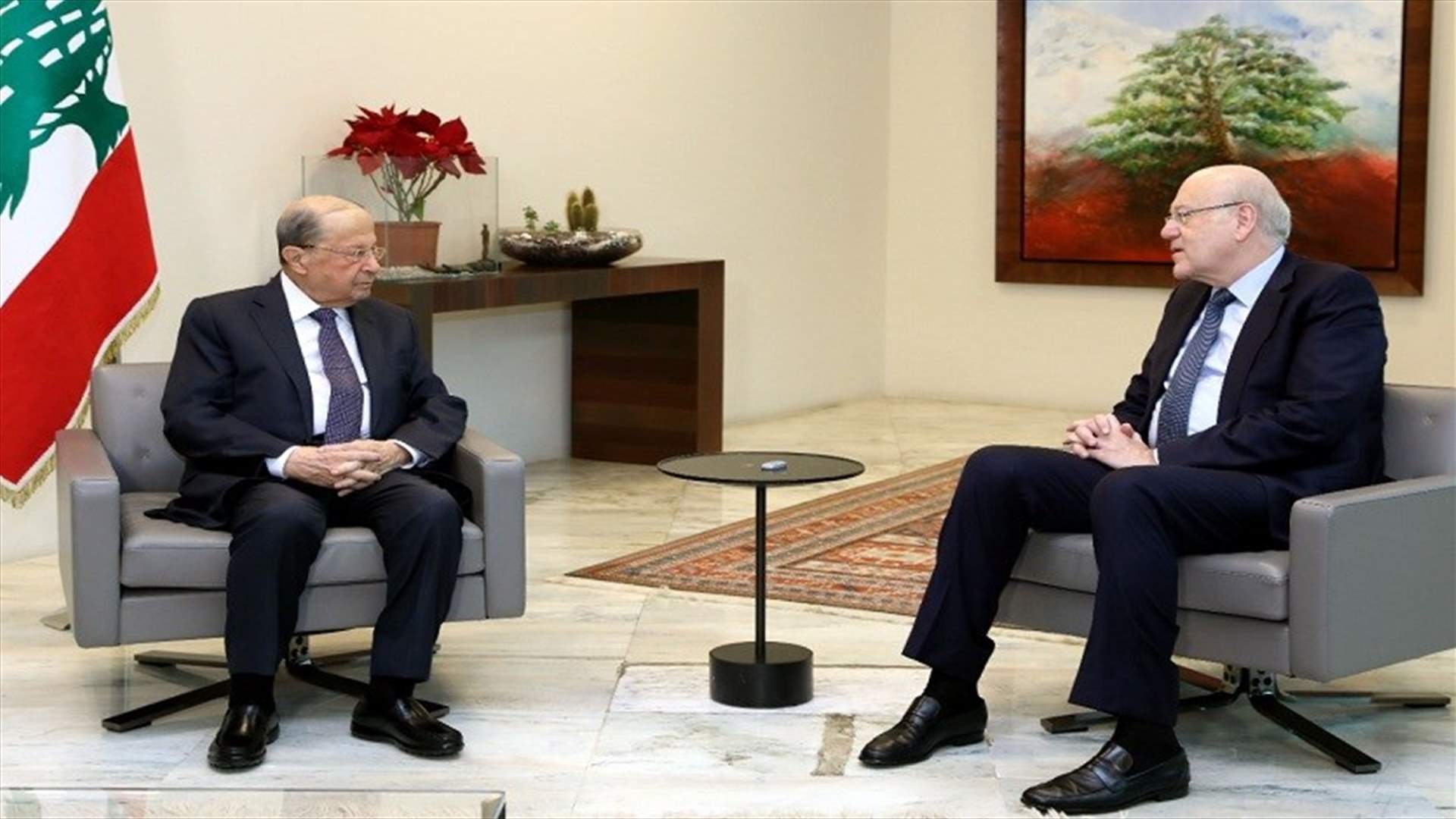 Mikati from Baabda: Electricity advance not mentioned in state budget