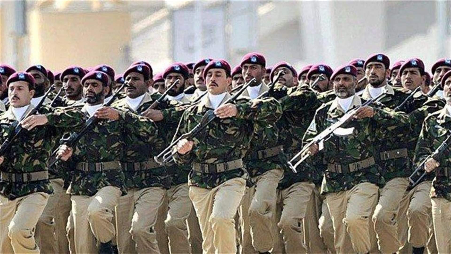 الجيش الباكستاني يعلن مقتل خمسة من جنوده بإطلاق نار من أفغانستان